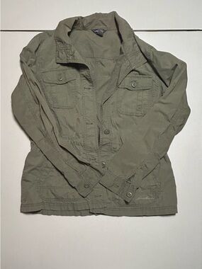 Eddie Bauer Olive Green Womens Jacket Size L